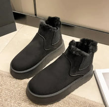 Load image into Gallery viewer, Women's Plush Boots Winter Warm Fleece Thick Flats Snow Boots Fashion Shoes - # GIAA73410005