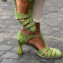 Load image into Gallery viewer, Women’s Suede Round Toe Shoes – Plus Size Breathable Casual Flats