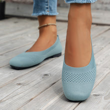 Load image into Gallery viewer, Flying Woven Mesh Shallow-Mouth Women’s Shoes