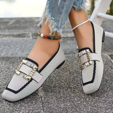 Load image into Gallery viewer, Vintage Suede Round-Toe Gommino Loafers — Women’s Driving Style