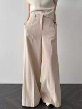 Load image into Gallery viewer, Simple Corduroy High Waist Casual Wide Leg Pants