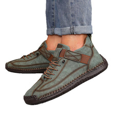 Load image into Gallery viewer, Women’s Color Matching Leather Boots