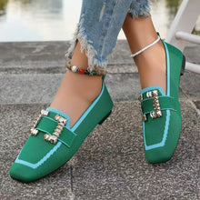 Load image into Gallery viewer, Vintage Suede Round-Toe Gommino Loafers — Women’s Driving Style