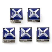 Load image into Gallery viewer, Mother of Pearl Diamond 5-Studs