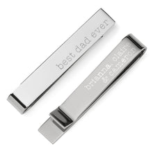 Load image into Gallery viewer, Best Dad Ever Engravable Tie Bar
