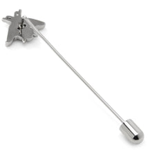 Load image into Gallery viewer, Stainless Steel Bee Stick Pin