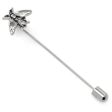 Load image into Gallery viewer, Stainless Steel Bee Stick Pin