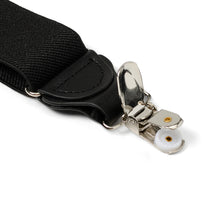 Load image into Gallery viewer, Black Convertible Suspenders