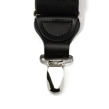 Load image into Gallery viewer, Black Convertible Suspenders
