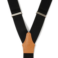Load image into Gallery viewer, Black Convertible Suspenders