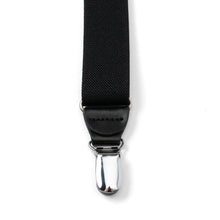 Load image into Gallery viewer, Black H-Back Formal Suspenders