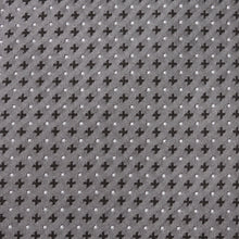 Load image into Gallery viewer, Gray Cross Dot-Men's Tie