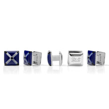 Load image into Gallery viewer, Mother of Pearl Floating and Diamond 5-Stud Set