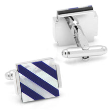 Load image into Gallery viewer, Mother of Pearl Floating and Diamond 5-Stud Set