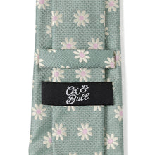 Load image into Gallery viewer, Daisy Soft Green Men's Tie