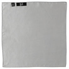 Load image into Gallery viewer, Gray Silk Pocket Square