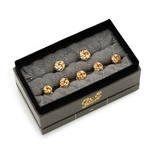 Load image into Gallery viewer, Gold Knot 5-Stud Set