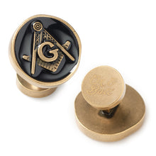 Load image into Gallery viewer, Masonic Lodge Cufflinks