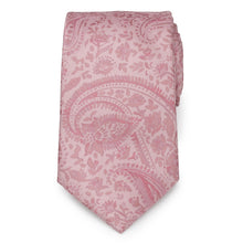 Load image into Gallery viewer, Blush Paisley Men's Tie