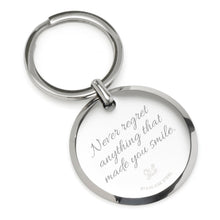 Load image into Gallery viewer, Round Engravable Stainless Steel Key Chain