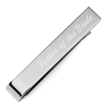 Load image into Gallery viewer, Wedding Title Engravable Tie Bar