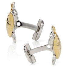 Load image into Gallery viewer, Turtle Movement 3D Cufflinks