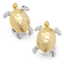 Load image into Gallery viewer, Turtle Movement 3D Cufflinks