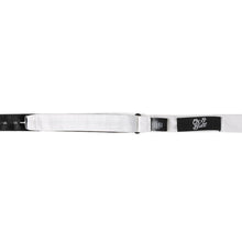 Load image into Gallery viewer, White Silk Self Bow Tie