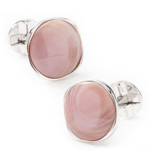 Load image into Gallery viewer, Sterling Silver Classic Formal Pink Mother of Pearl 5-Stud Set