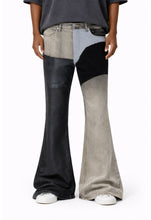 Load image into Gallery viewer, PATCHWORK FLARE DENIM
