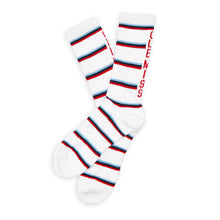 Load image into Gallery viewer, White Stripe Ole Miss Casual Crew
