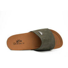 Load image into Gallery viewer, Olive Green Single - Strap Slides