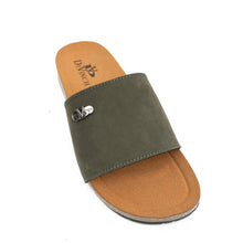 Load image into Gallery viewer, Olive Green Single - Strap Slides