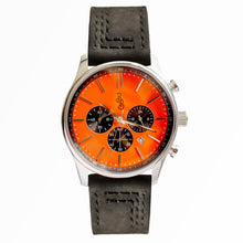 Load image into Gallery viewer, Orange and Black Chronograph