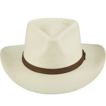 Load image into Gallery viewer, Scala Albuquerque - Genuine Panama Straw Fedora Hat