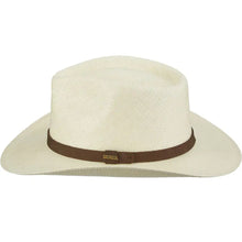 Load image into Gallery viewer, Scala Albuquerque - Genuine Panama Straw Fedora Hat