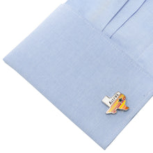 Load image into Gallery viewer, MLB Houston Astros Tequila Sunrise Cufflinks