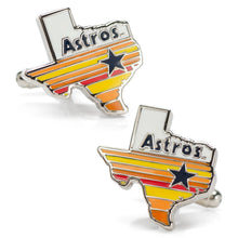 Load image into Gallery viewer, MLB Houston Astros Tequila Sunrise Cufflinks