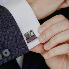 Load image into Gallery viewer, NCAA Alabama University Elephant Mascot Cufflinks