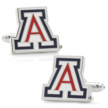 Load image into Gallery viewer, NCAA University of Arizona Wildcats Cufflinks