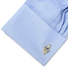 Load image into Gallery viewer, NFL Baltimore Ravens Cufflinks and Shield Tie Bar Gift Set