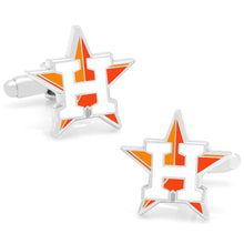 Load image into Gallery viewer, MLB Houston Astros Cufflinks