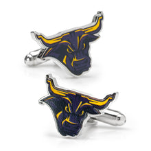 Load image into Gallery viewer, NCAA Mankato State Stomper Mascot Cufflinks