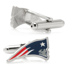 Load image into Gallery viewer, NFL New England Patriots Cufflinks and Tie Clip Gift Set