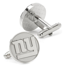 Load image into Gallery viewer, NFL New York Giants Silver Edition Cufflinks