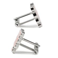 Load image into Gallery viewer, MLB New York Mets Silver Cufflinks