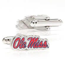 Load image into Gallery viewer, NCAA Ole Miss University Rebels Cufflinks