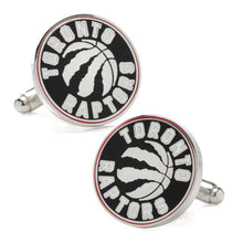 Load image into Gallery viewer, NBA Toronto Raptors Cufflinks