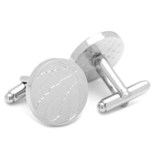 Load image into Gallery viewer, NBA Toronto Raptors Silver Edition Cufflinks