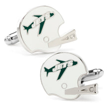 Load image into Gallery viewer, NFL New York Jets Retro Helmet Cufflinks